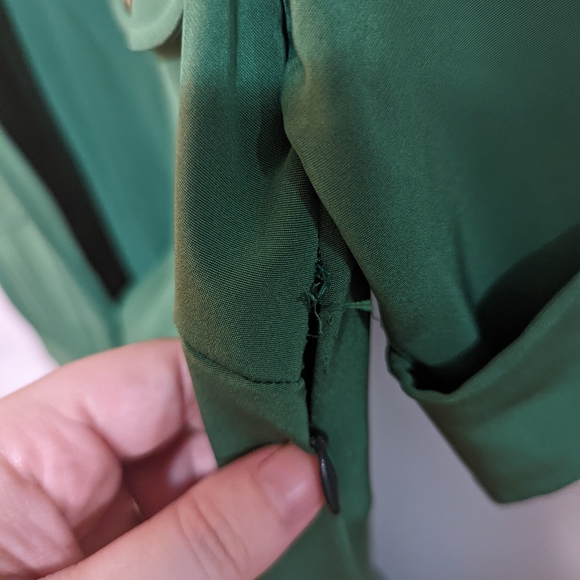 Jo No Fui Button Accent Shirt Sleeve Maxi Dress - Picture 5 of 11